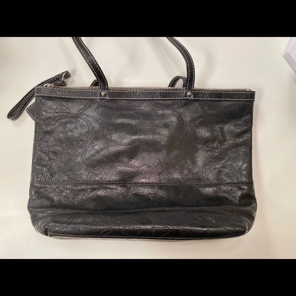 Black Coach Purse  - Picture 4 of 4